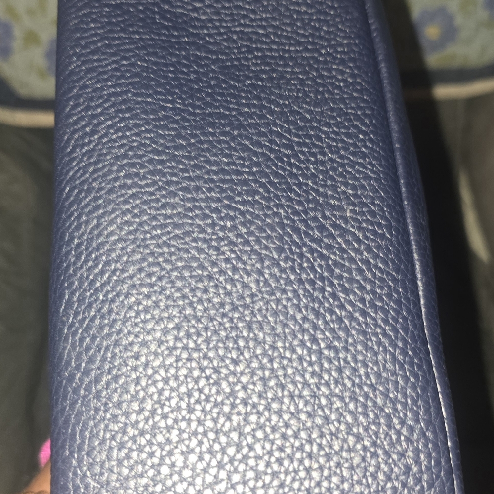 Michael Kors Blue Leather Hobo Bag - Picture 2 of 6